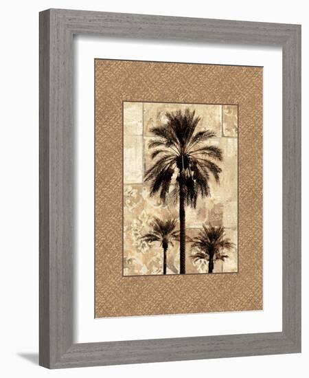 Palm Paradise I-John Seba-Framed Art Print