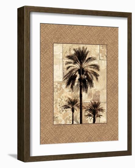 Palm Paradise I-John Seba-Framed Art Print
