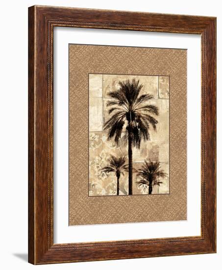 Palm Paradise I-John Seba-Framed Art Print