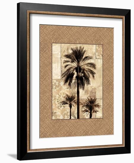 Palm Paradise I-John Seba-Framed Art Print