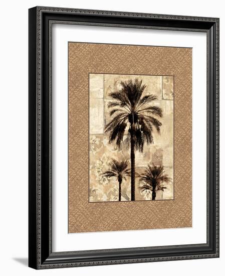 Palm Paradise I-John Seba-Framed Art Print