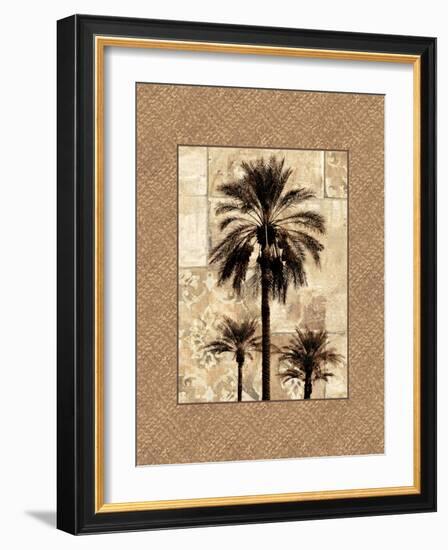 Palm Paradise I-John Seba-Framed Art Print