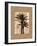 Palm Paradise II-John Seba-Framed Art Print