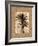 Palm Paradise II-John Seba-Framed Art Print