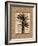 Palm Paradise II-John Seba-Framed Art Print