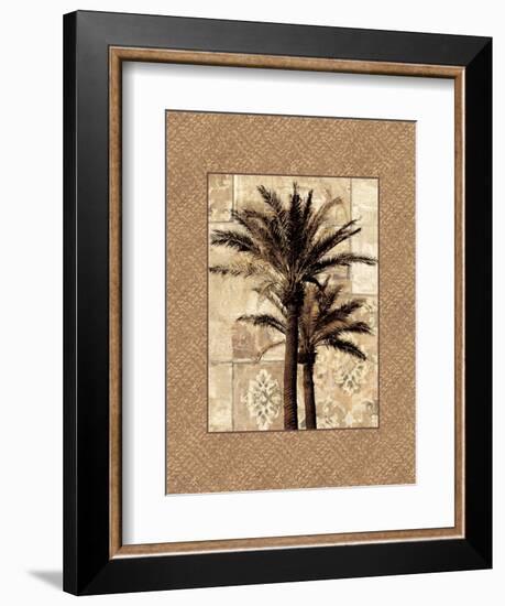 Palm Paradise II-John Seba-Framed Premium Giclee Print