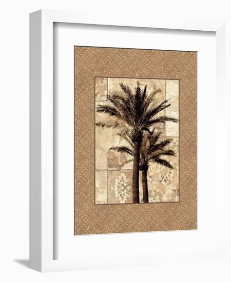 Palm Paradise II-John Seba-Framed Premium Giclee Print