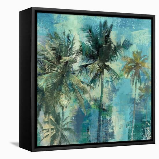 Palm Paradise-Eric Yang-Framed Stretched Canvas