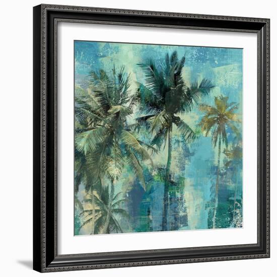 Palm Paradise-Eric Yang-Framed Art Print