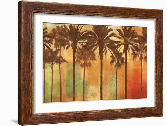 Palm Paradise-John Seba-Framed Art Print