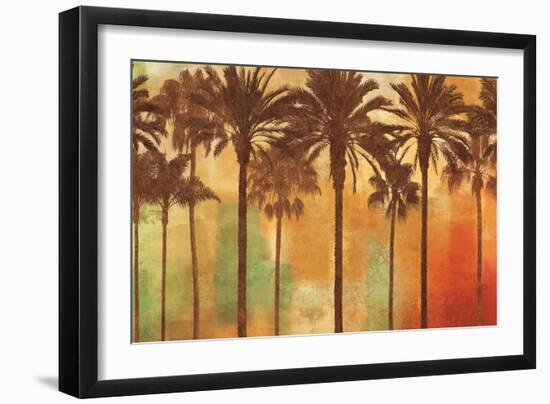 Palm Paradise-John Seba-Framed Art Print