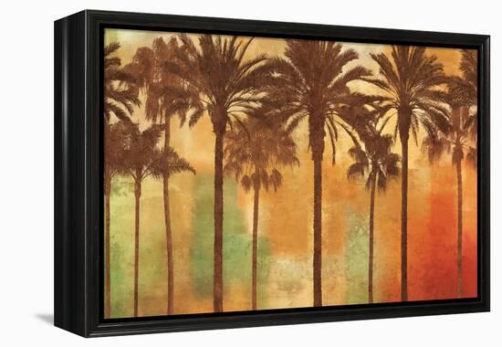 Palm Paradise-John Seba-Framed Stretched Canvas