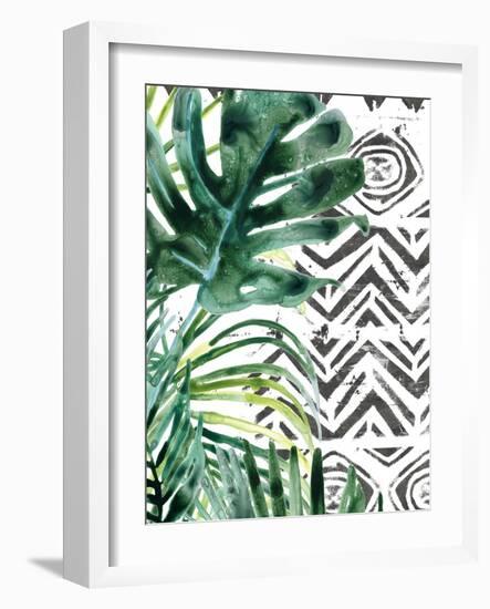 Palm Pattern II-June Vess-Framed Art Print