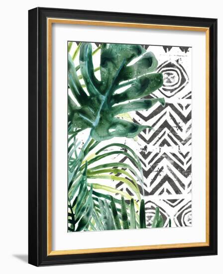 Palm Pattern II-June Vess-Framed Art Print