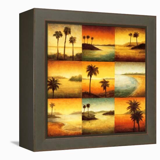 Palm Perspectives-Gregory Williams-Framed Stretched Canvas