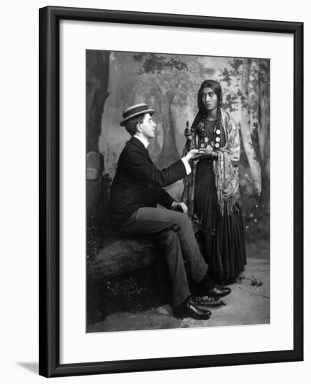 Palm-Reading, C1910-null-Framed Photographic Print