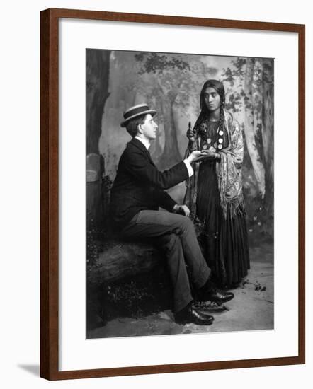Palm-Reading, C1910-null-Framed Photographic Print