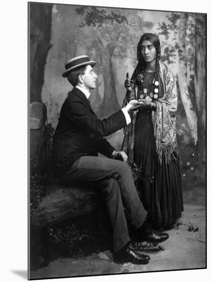 Palm-Reading, C1910-null-Mounted Photographic Print