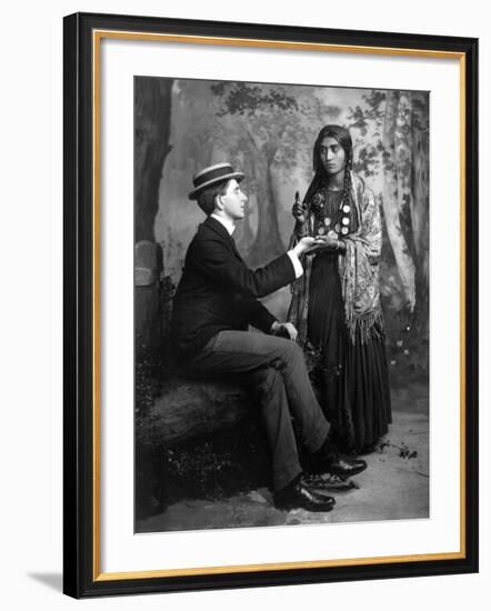 Palm-Reading, C1910-null-Framed Photographic Print