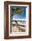 Palm Shadow, Loiza, Puerto Rico-George Oze-Framed Photographic Print