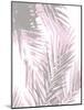 Palm Shadows Blush I-Melonie Miller-Mounted Art Print