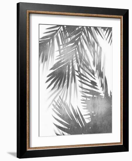 Palm Shadows IV-Melonie Miller-Framed Art Print
