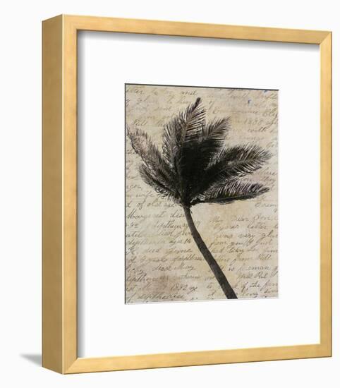 Palm Silhouette-null-Framed Art Print