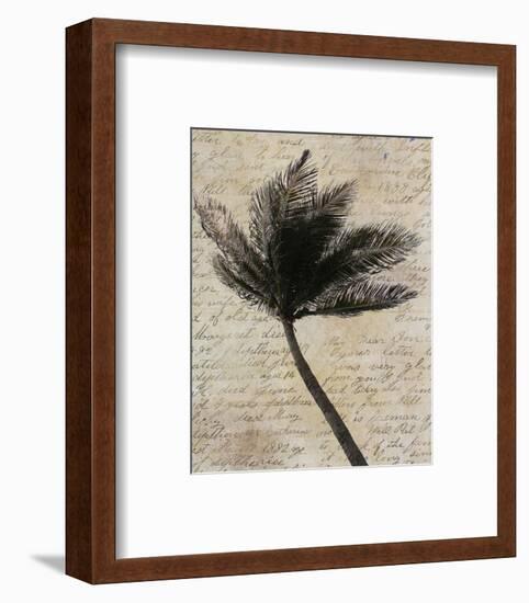 Palm Silhouette-null-Framed Art Print