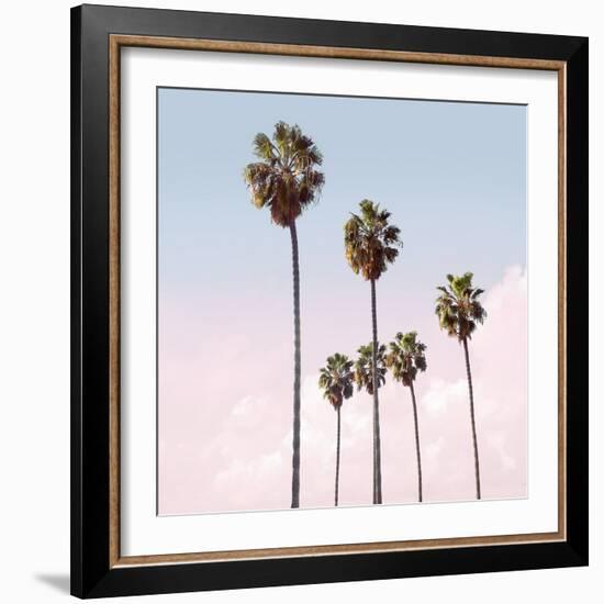 Palm Sky Blush, 2024-Alex Hanson-Framed Art Print