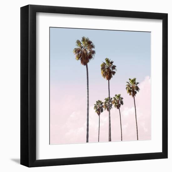 Palm Sky Blush, 2024-Alex Hanson-Framed Art Print