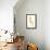 Palm Springs, California - State Outline and Heart (Yellow)-Lantern Press-Framed Stretched Canvas displayed on a wall