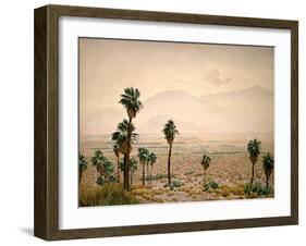 Palm Springs Desert-Gunnar Widforss-Framed Art Print
