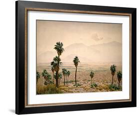 Palm Springs Desert-Gunnar Widforss-Framed Art Print