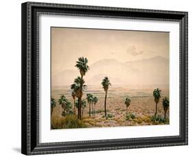 Palm Springs Desert-Gunnar Widforss-Framed Art Print