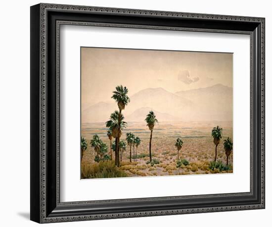 Palm Springs Desert-Gunnar Widforss-Framed Art Print