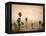 Palm Springs Desert-Gunnar Widforss-Framed Stretched Canvas