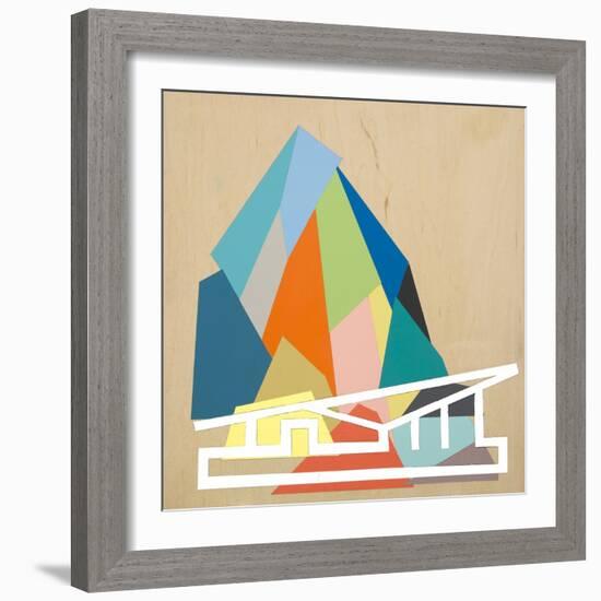 Palm Springs Home 2-Kyle Goderwis-Framed Giclee Print