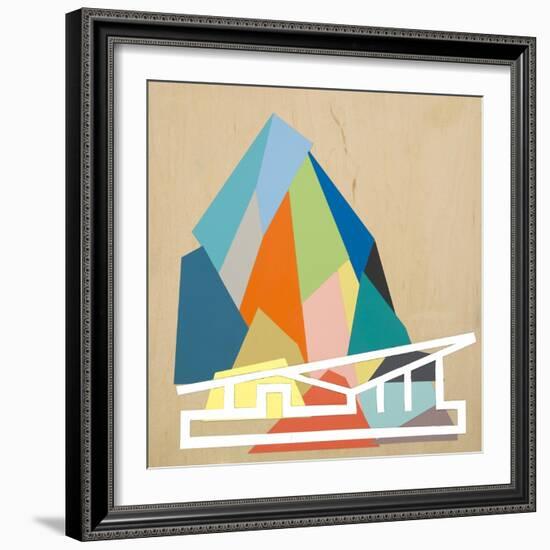 Palm Springs Home 2-Kyle Goderwis-Framed Giclee Print