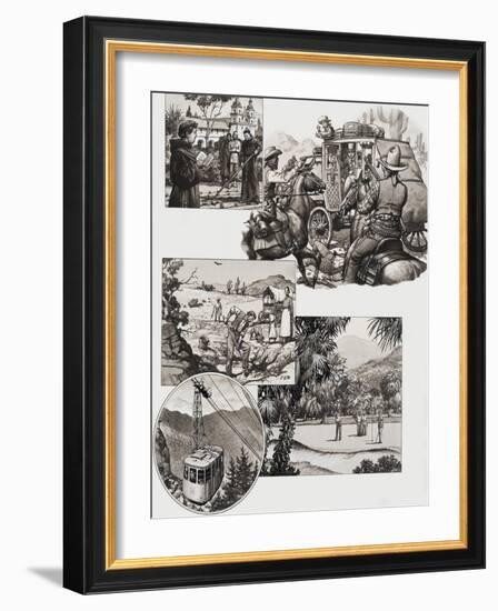 Palm Springs-Pat Nicolle-Framed Giclee Print