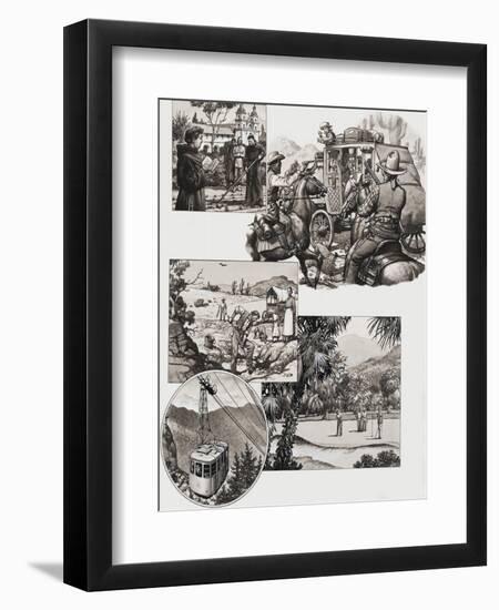 Palm Springs-Pat Nicolle-Framed Giclee Print