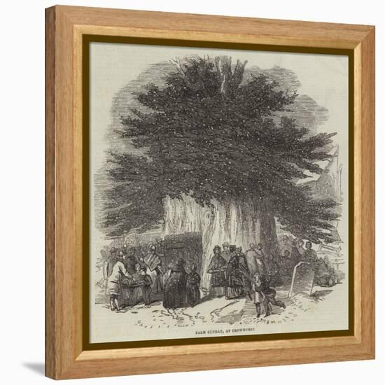 Palm Sunday, at Crowhurst-null-Framed Premier Image Canvas