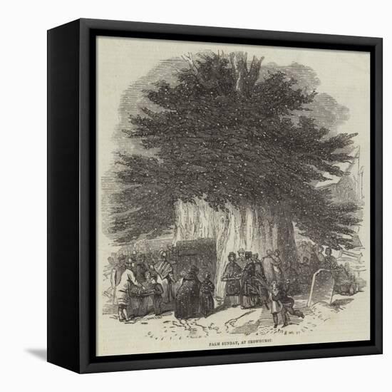 Palm Sunday, at Crowhurst-null-Framed Premier Image Canvas