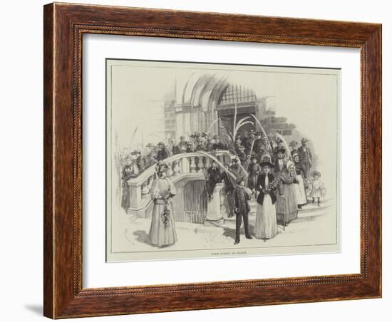 Palm Sunday at Grasse-Amedee Forestier-Framed Giclee Print