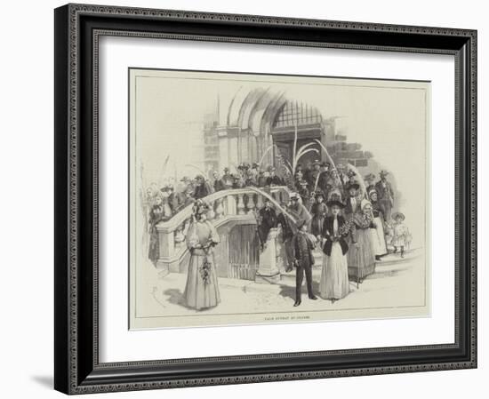 Palm Sunday at Grasse-Amedee Forestier-Framed Giclee Print