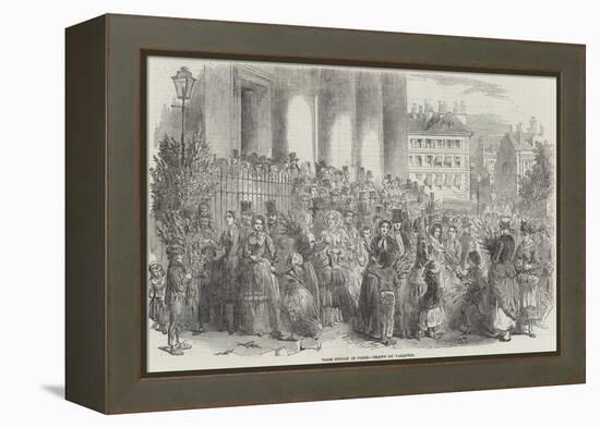 Palm Sunday in Paris-null-Framed Premier Image Canvas