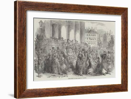 Palm Sunday in Paris-null-Framed Giclee Print