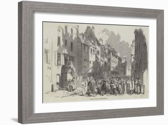 Palm Sunday in Spitalfields-null-Framed Giclee Print