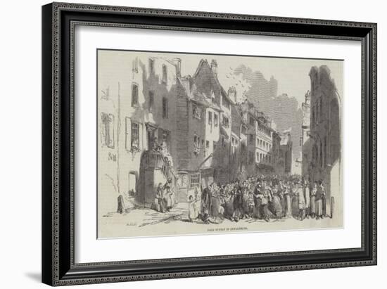 Palm Sunday in Spitalfields-null-Framed Giclee Print