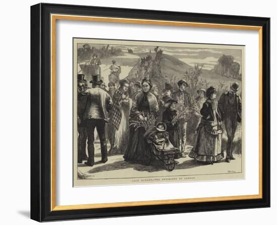 Palm Sunday, the Outskirts of London-William III Bromley-Framed Giclee Print