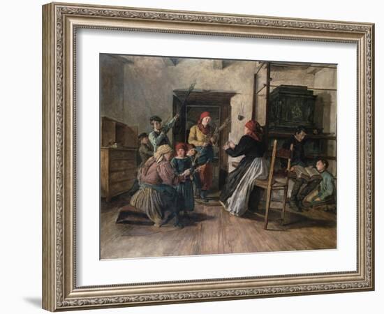 Palm Sunday-Ferdinand Georg Waldmuller-Framed Giclee Print